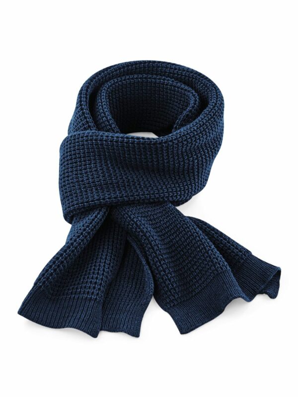 Classic Waffle Knit Scarf