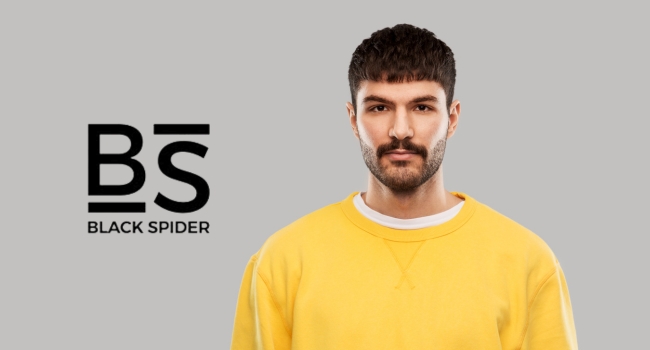 banner brand black spider